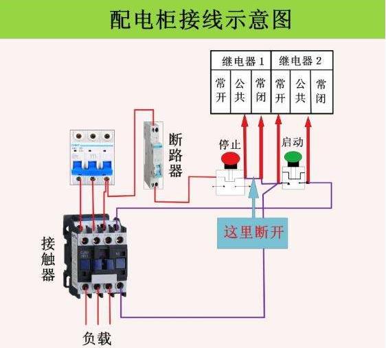 配電柜接線原理圖